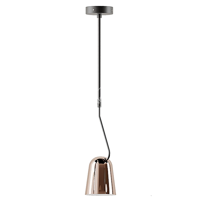 Minimalist Dobi Pendant Light 3D model image 7