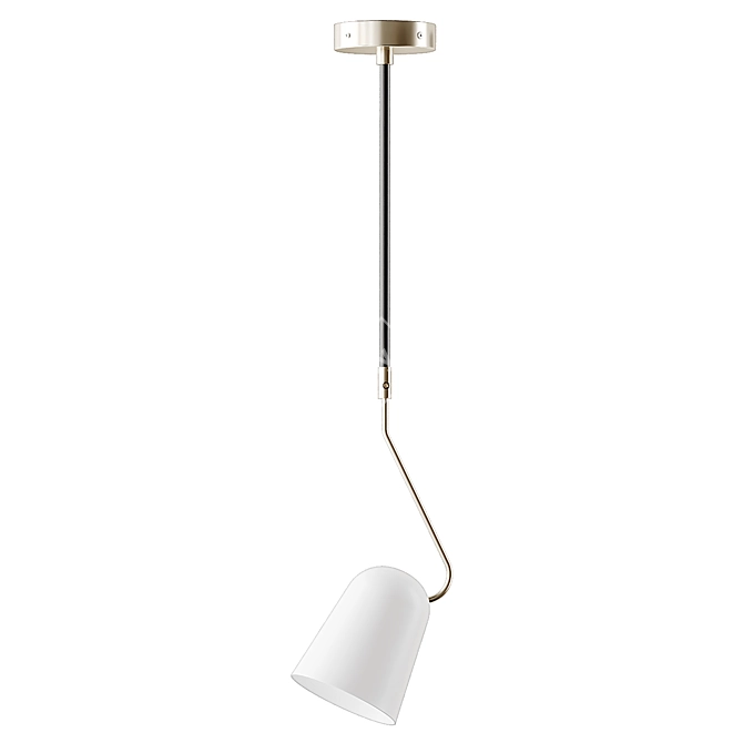 Minimalist Dobi Pendant Light 3D model image 8