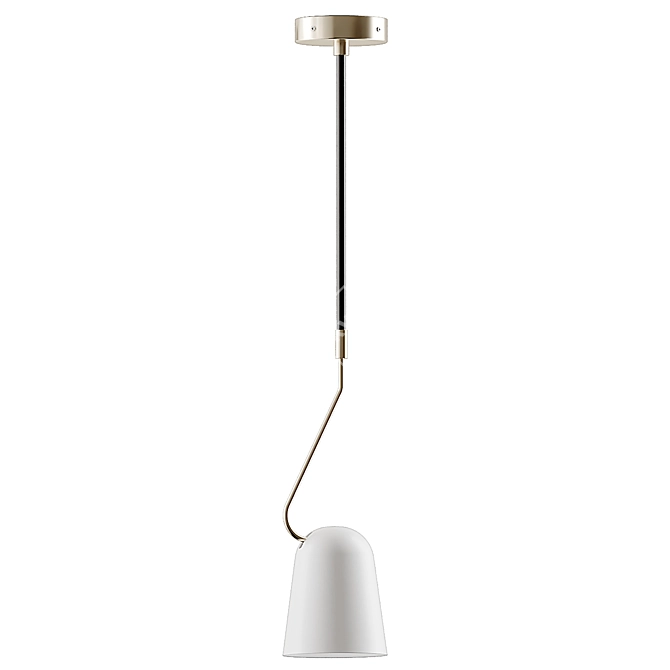 Minimalist Dobi Pendant Light 3D model image 9