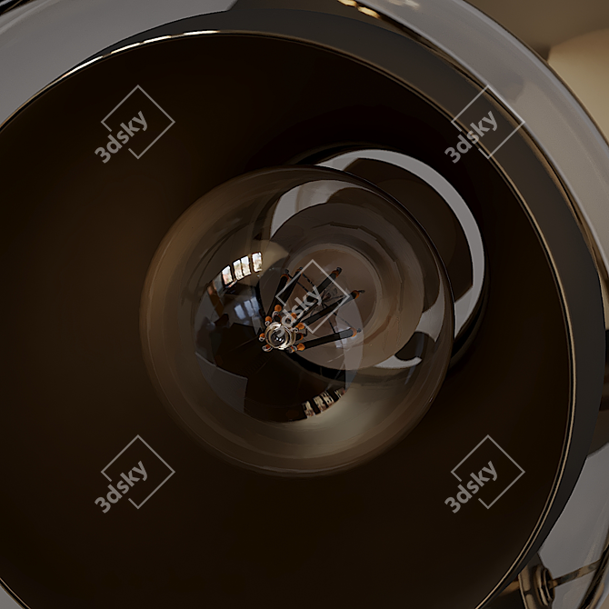 Modern Elegance: Sofo Wall Lamp 3D model image 3