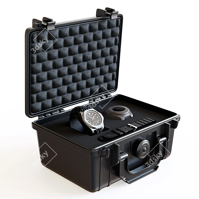 Victorinox INOX Paracord Watch Set 3D model image 1