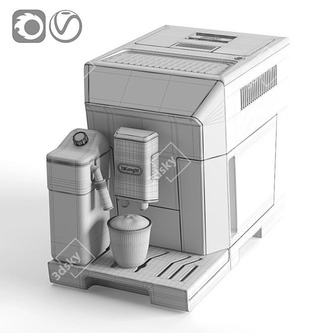 Title: Delonghi PrimaDonna Class SB 3D model image 3