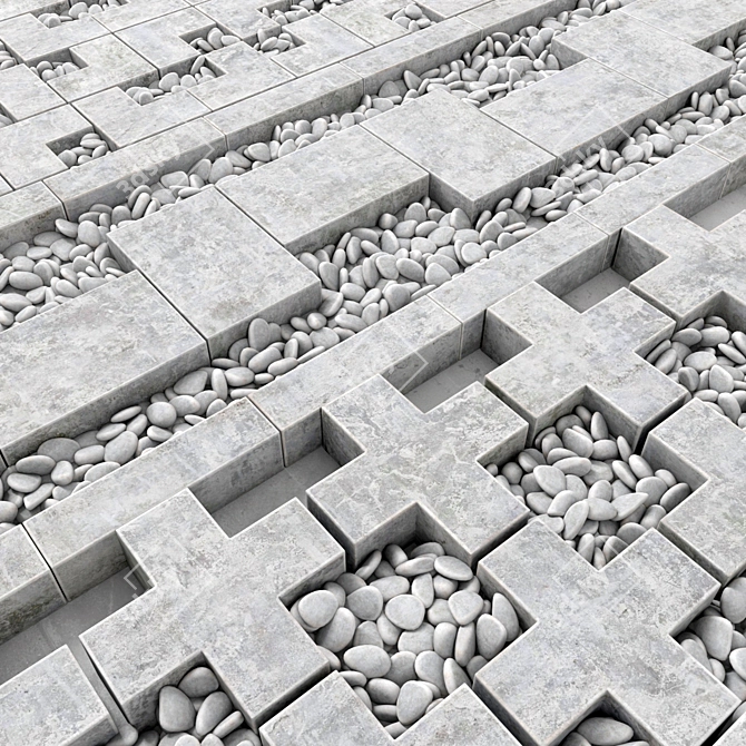 Smooth Border Construction Kit 3D model image 2
