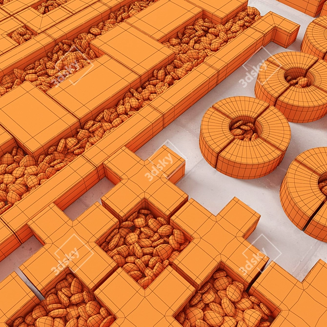 Smooth Border Construction Kit 3D model image 3