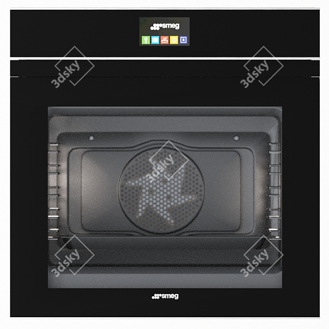 Smeg Complete Kitchen Set 3D model image 2