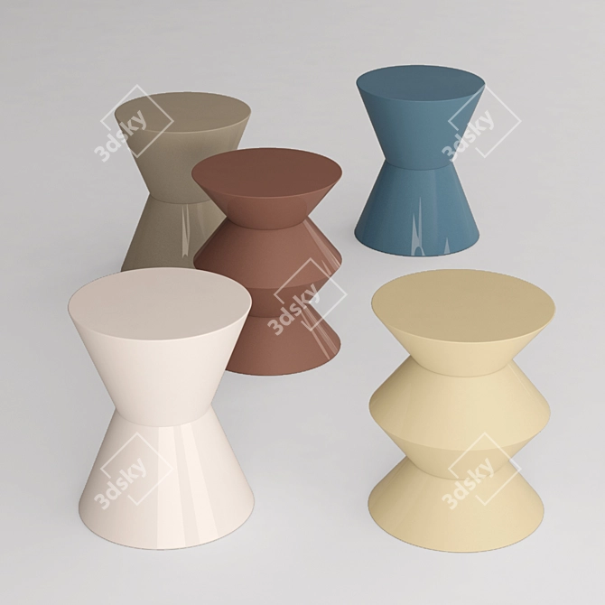 Modern Cesar Coffee Tables by Minotti 3D model image 2