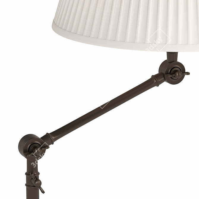 Eichholtz Medea Floor Lamp: Elegant Illumination for Your Space 3D model image 2