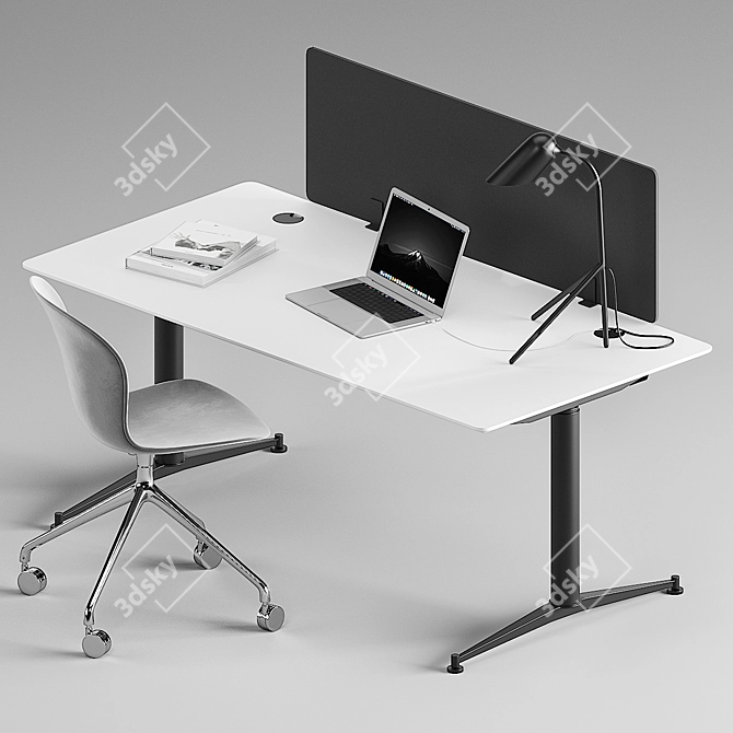 Modern Office Set: BoConcept 3D model image 1