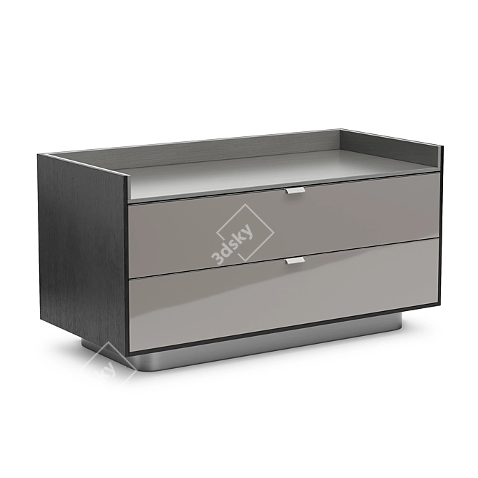 Minotti Darren Chest: Contemporary Storage Solution 3D model image 1