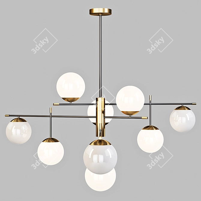 Maytoni Nostalgia Pendant Chandelier 3D model image 1