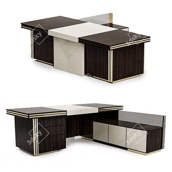 Italian Infinity Art Furniture 3D model image 1