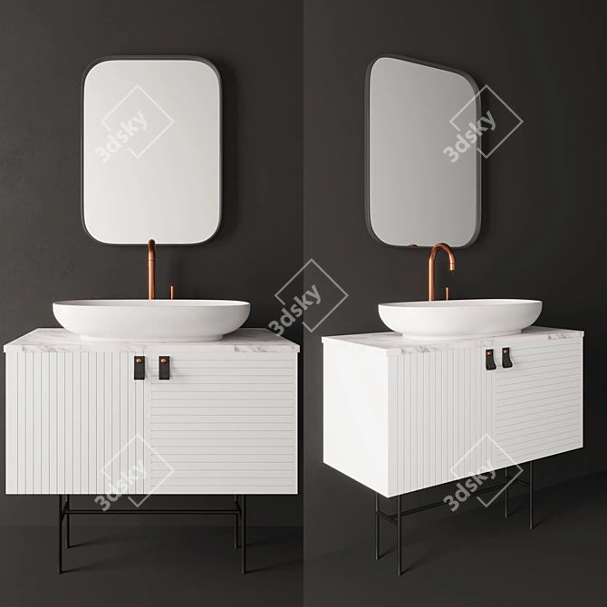 Arki Aeon Bathroom Set 3D model image 1