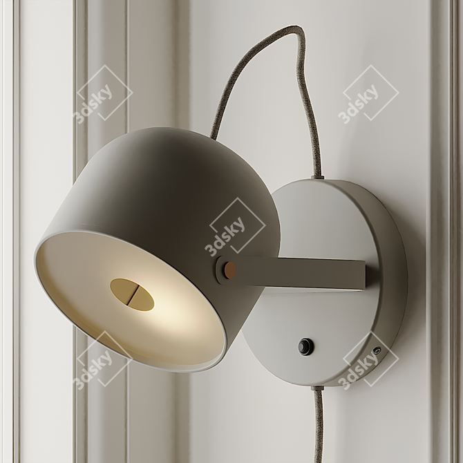 Modern Svejk 13 Wall Sconce 3D model image 4