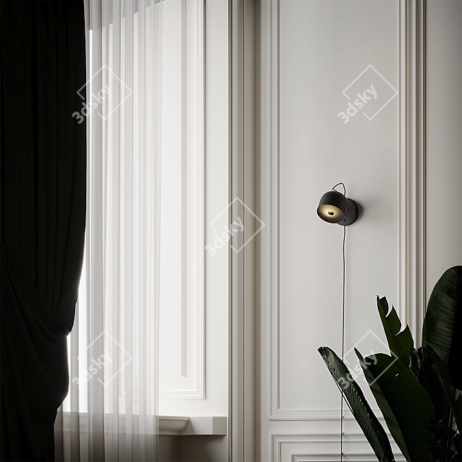 Modern Svejk 13 Wall Sconce 3D model image 7
