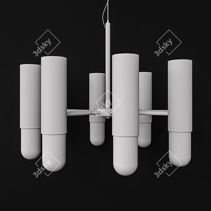 Lucrezia Italamp S8 Chandelier 3D model image 2