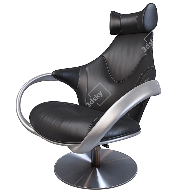 Actual Design Apriori R Armchair 3D model image 1