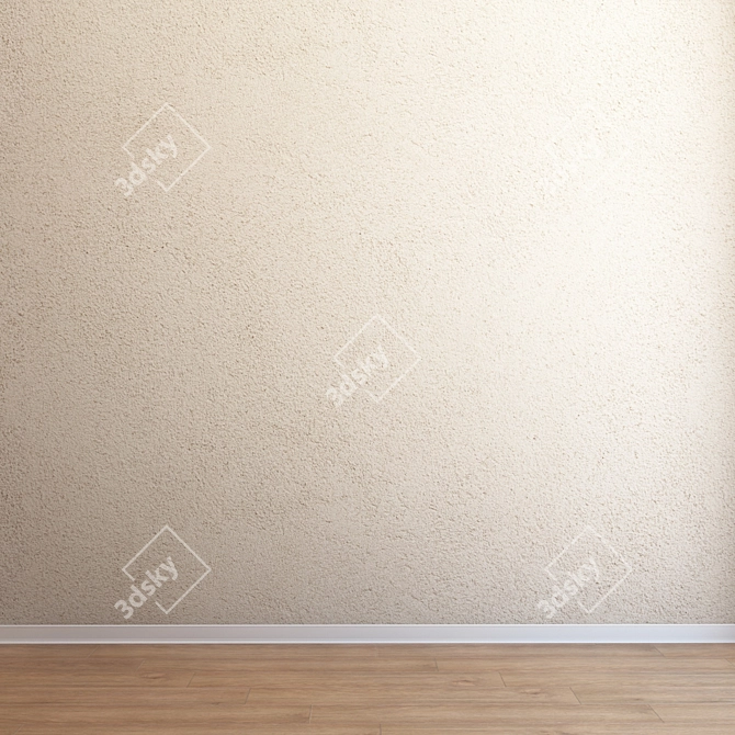 Seamless Stucco: Ultra HD Quality 3D model image 3