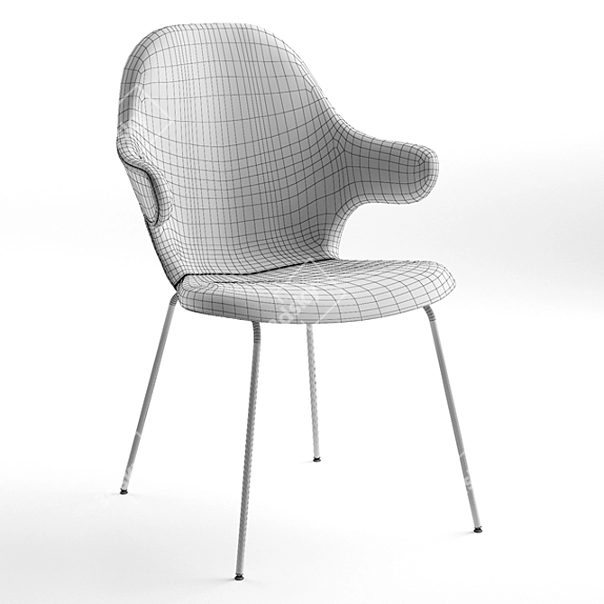 Ria JH15 Chair: Modern Design by Jaime Hayon 3D model image 3