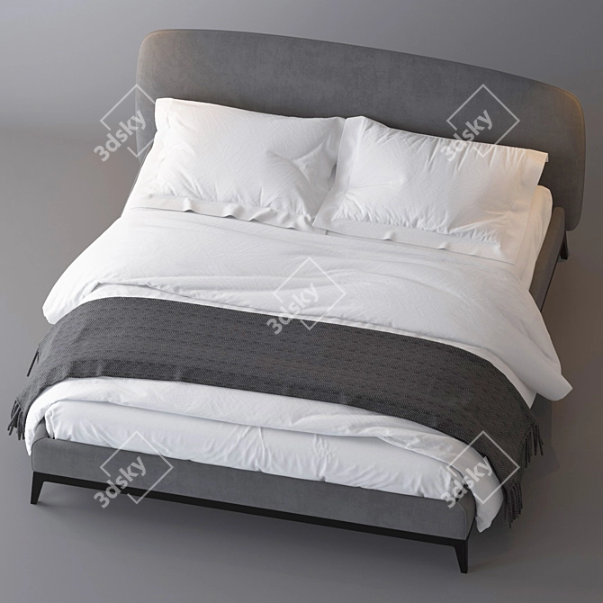 Elevate Your Sleep: Olivier by Flou 3D model image 2