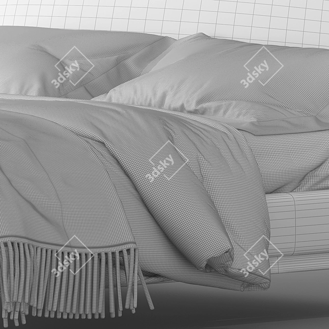 Elevate Your Sleep: Olivier by Flou 3D model image 3