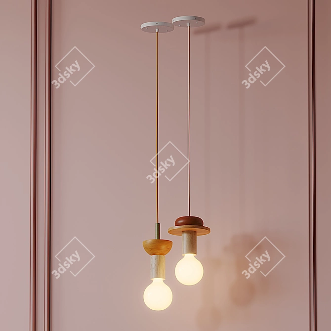 JUNIT PAN Pendant: Sleek Schneid Design 3D model image 2