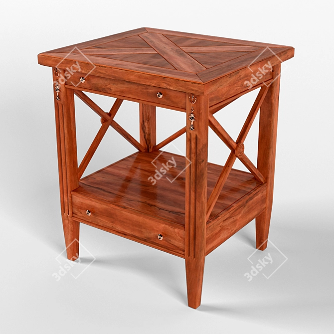 Elegant Tosato Table: Precision Craftsmanship 3D model image 1