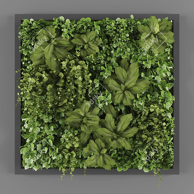 Urban Oasis Vertical Garden Kit 3D model image 1