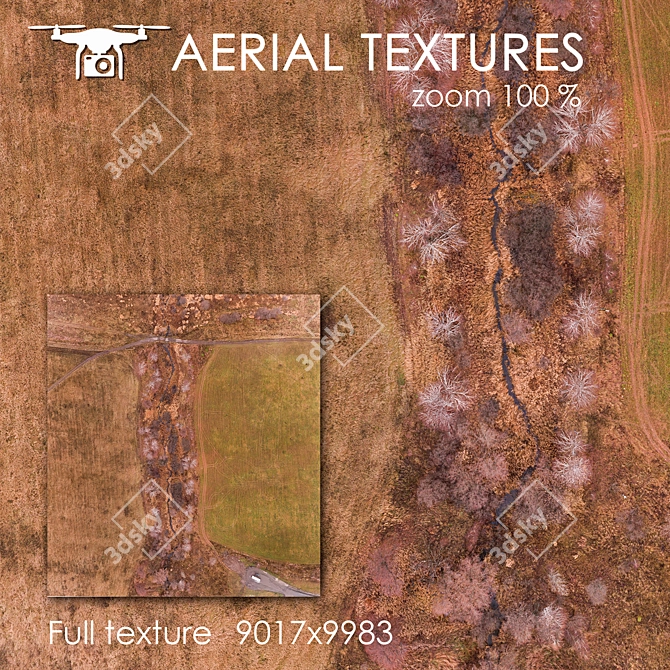 Aerial Texture for Exteriors 3D model image 1