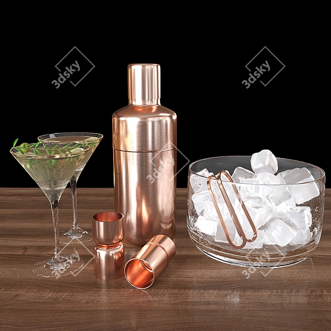Elevate your Martini Experience 3D model image 2
