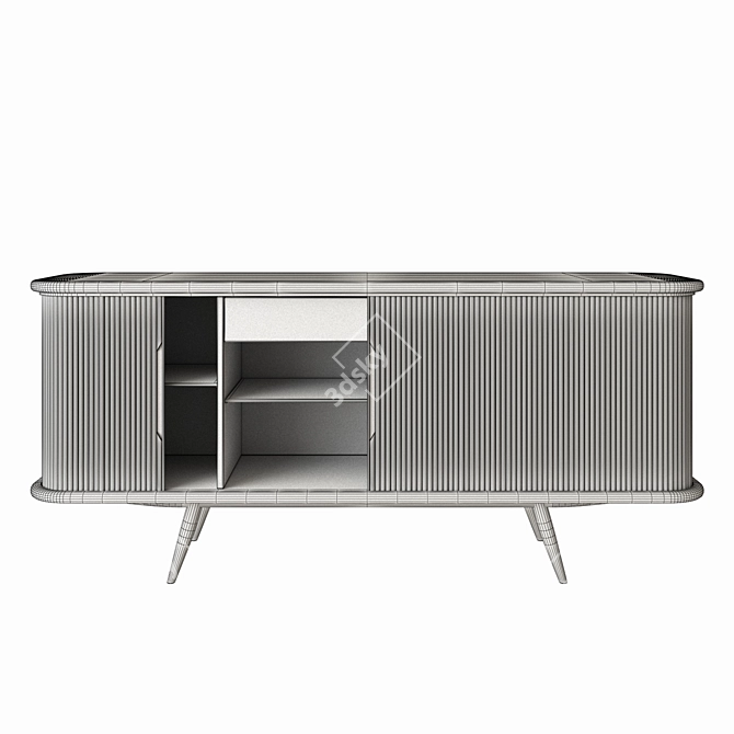 Amalia Sideboard: Elegant and Functional 3D model image 3