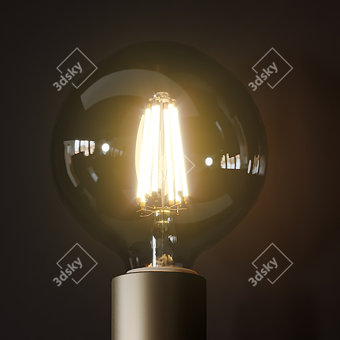 Elegant Bautista Sconce - Illuminate Your Space! 3D model image 3