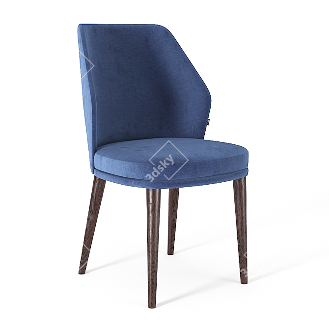 Iskemle TR_ISK1025: Stylish and Comfortable Seating Solution 3D model image 1