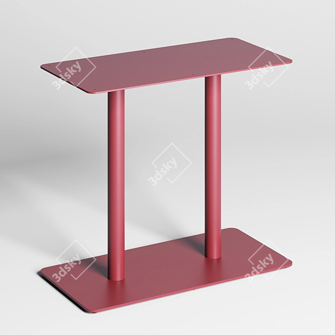 Delo Design Super Square 2 - Sleek and Functional 3D model image 1