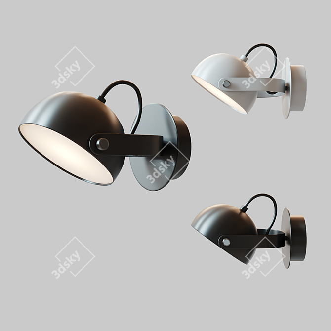 Hygge Sconce: Maytoni MOD047WL-L5W3K 3D model image 1