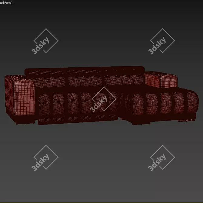 Relaxing Corner: Ecksofa Wycombe 3D model image 3