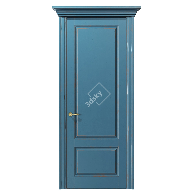 Vintage Elegance: AstroDoors 2 3D model image 1