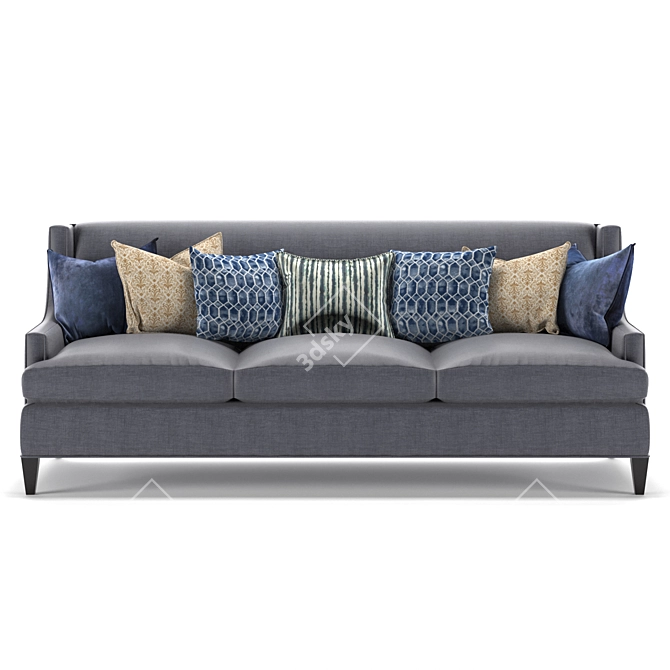 Palmer Sofa: Classic Elegance for Your Living Space 3D model image 2