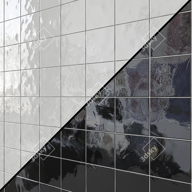 EQUIPE COUNTRY Ceramic Wall Tiles - Various Colors 13.2x13.2 cm 3D model image 1