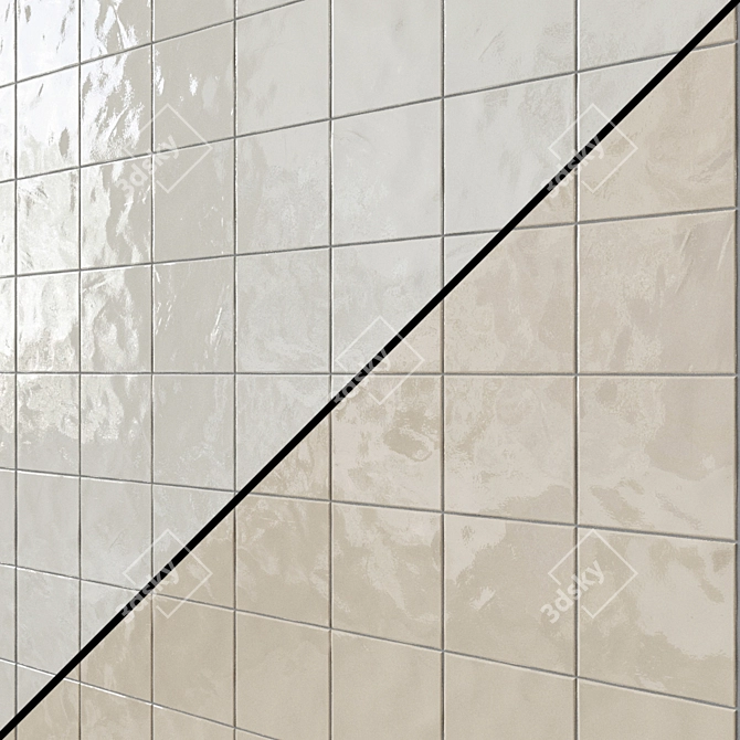 EQUIPE COUNTRY Ceramic Wall Tiles - Various Colors 13.2x13.2 cm 3D model image 3