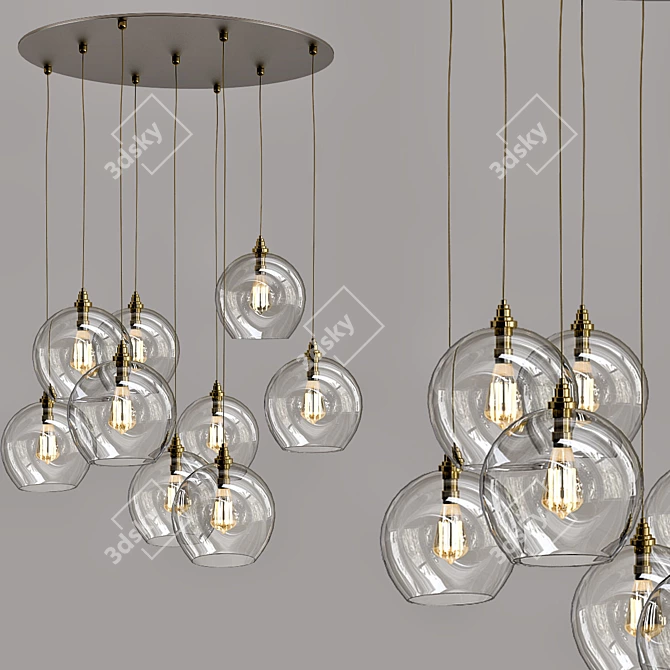 Stunning Hereford Staged Cluster 3D model image 1