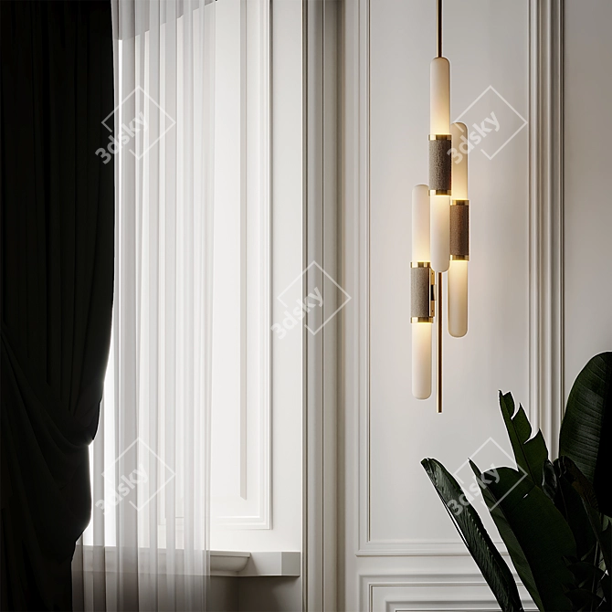 Scandal Pendant: Captivating Artistry 3D model image 4