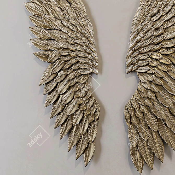 Modern Decorative Wall PN38 3D model image 2