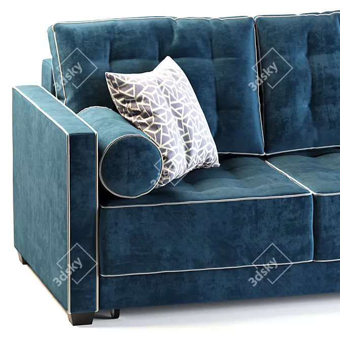 Luxurious Flexform Le Canapé Sofa 3D model image 2