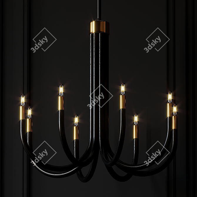 Ural Chandelier By Arteriors

Title: Ural Chandelier: Exquisite Lighting Elegance 3D model image 2