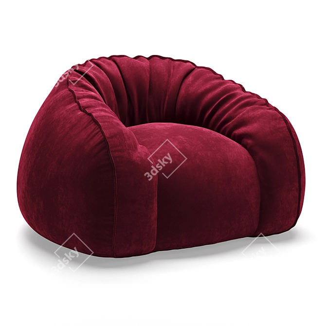 Cozy Hug Armchair: Perfect for Your Home! 3D model image 1