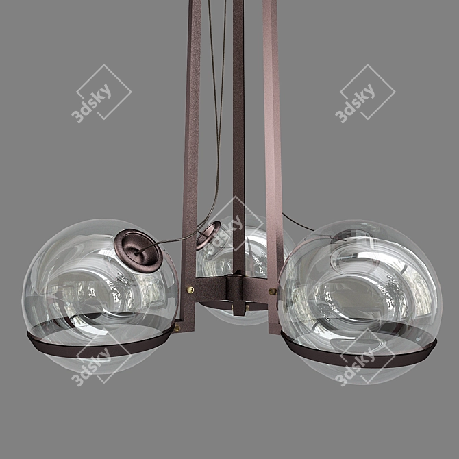 Modern Hanglampen Verlichting 3D model image 1