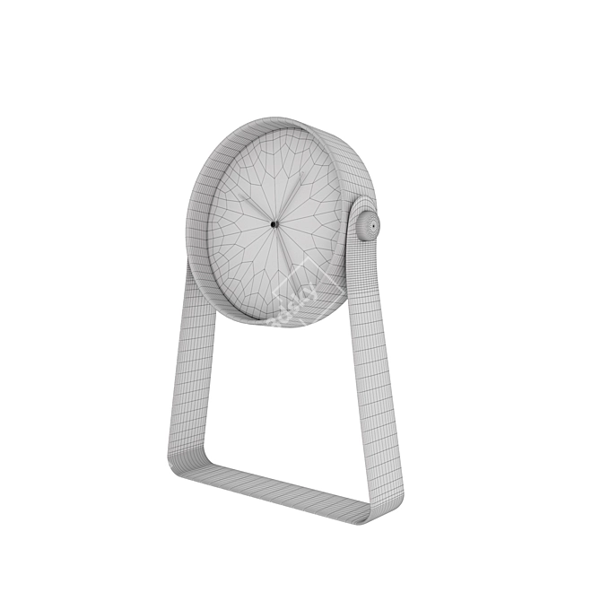 Minimalist Table Clock: GNISSLA IKEA 3D model image 2