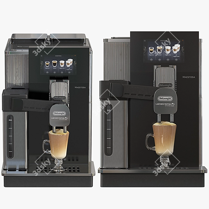 Delonghi Maestosa EPAM960.75.GLM: Exceptional Multi-format Coffee Machine 3D model image 1