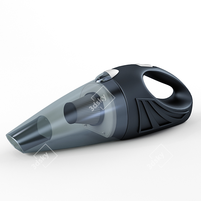 Title: Sleek Auto Vacuum Cleaner 3D model image 1