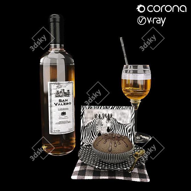Essential Kitchen Accessories 3D model image 1